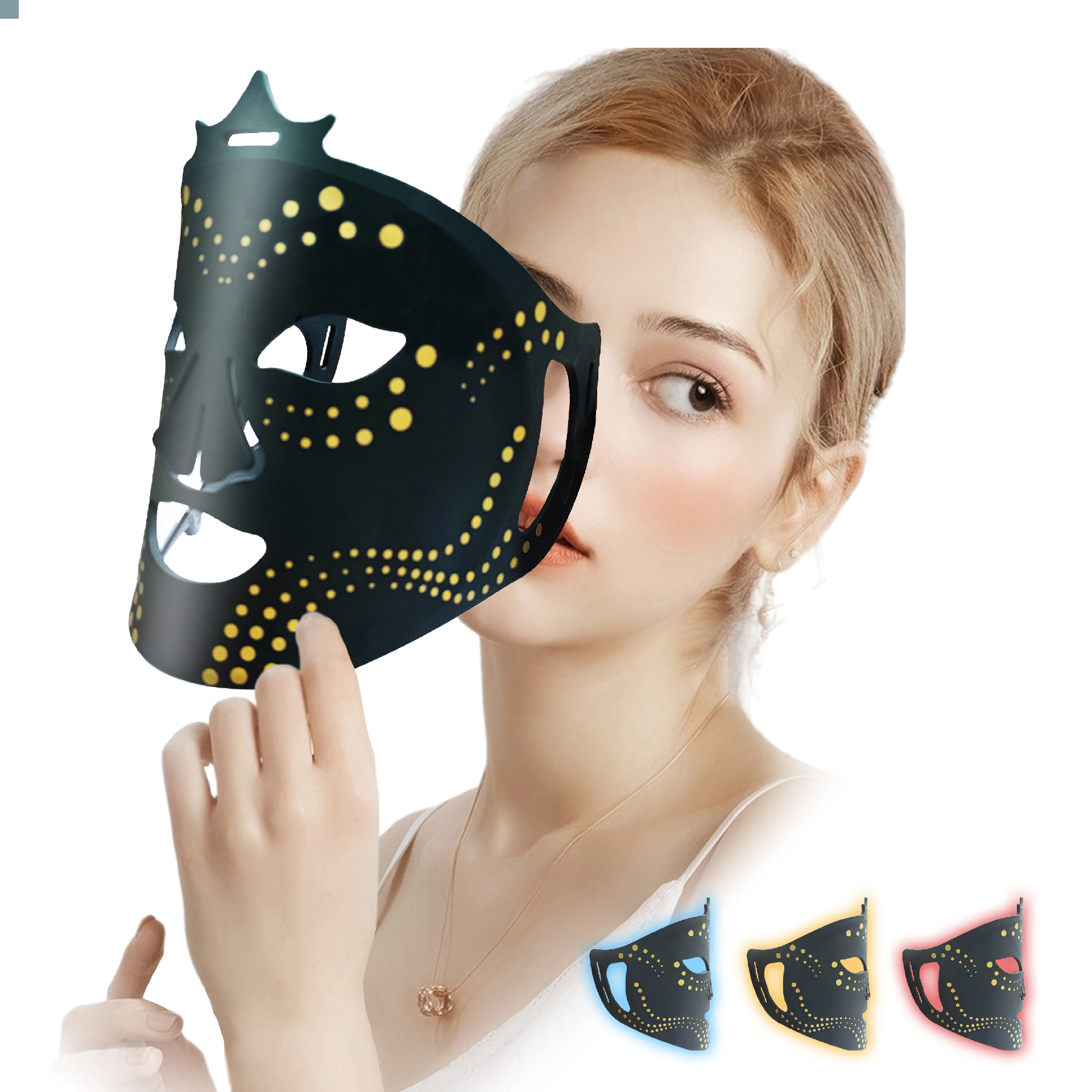300 Led Light Therapy Facial Mask